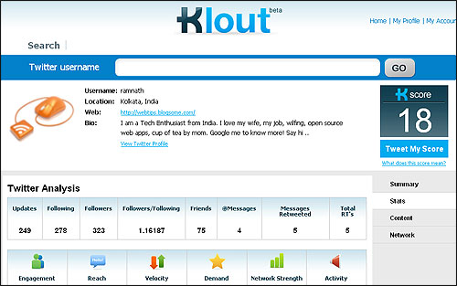 klout