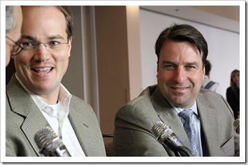 Charles Beeler and John Furrier in #theCube at #strataConf