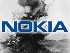 nokia-burning-ship