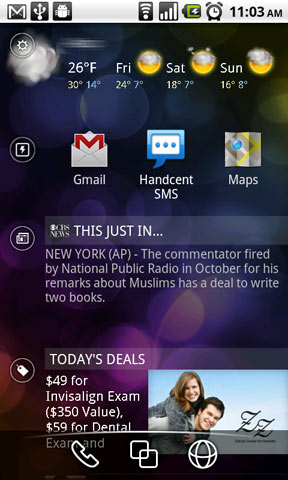 Android Notification Screen