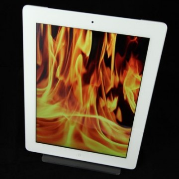 ipad on fire