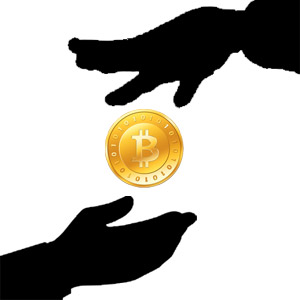 bitcoin-hand-drop