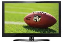 football on hdtv