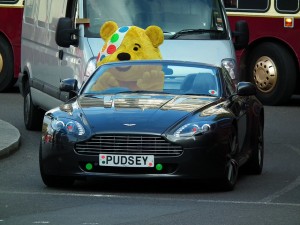 teddy bear car