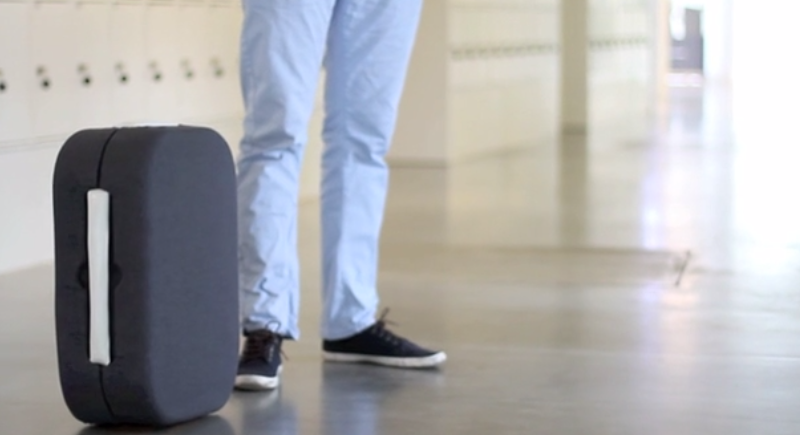 Hop smart suitcase