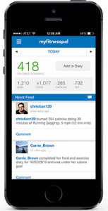 myfitnesspal iphone