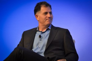 michael dell at event on stage