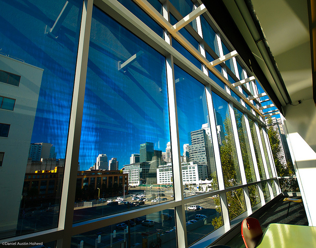 smart office window smart building