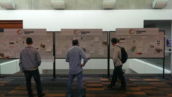 Hadoop Summit 2014 job board.