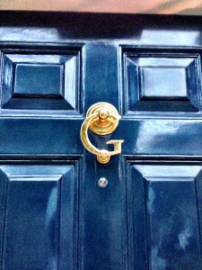 google home front door knocker