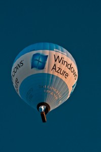 windows azure hot air balloon