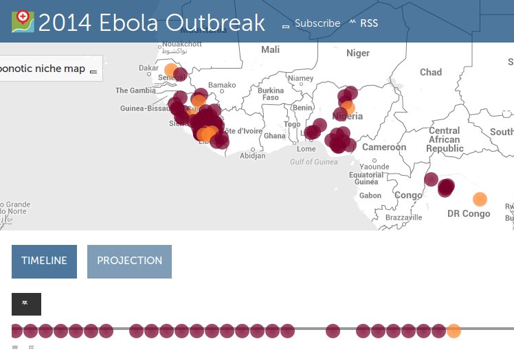 HealthMap Ebola Outbreak