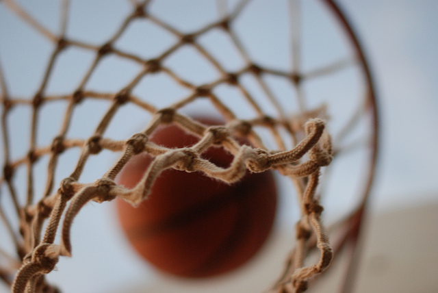 basketball hoop shot