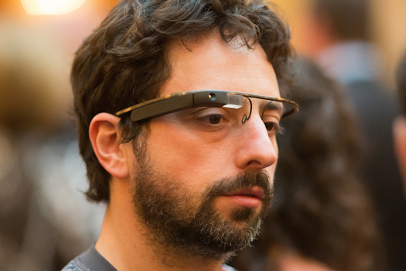 sergey brin google glass sad