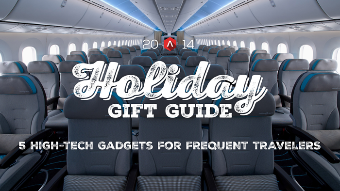 2014 SiliconANGLE Holiday Gift Guide for Frequent Travelers graphic