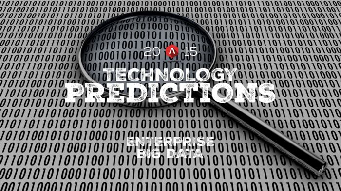 SiliconANGLE 2015 Predictions Enterprise Big Data graphic