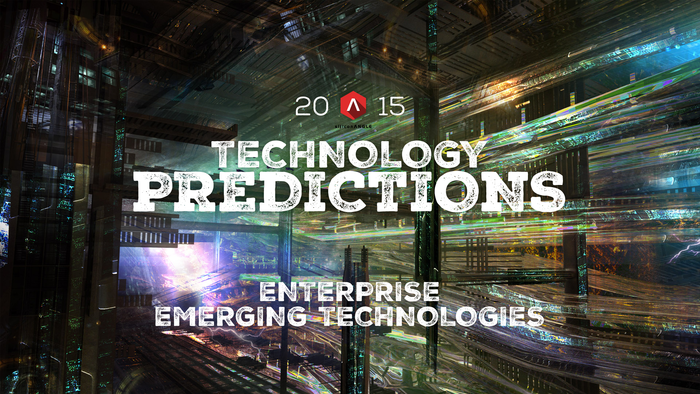 SiliconANGLE 2015 Predictions Enterprise Emerging Technologies graphic