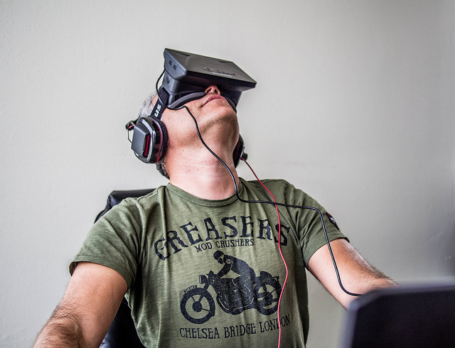 oculus rift user augmented reality