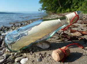 message-in-a-bottle