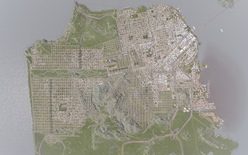 Cities Skylines San Francisco