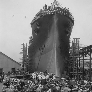 USS Arizona launch