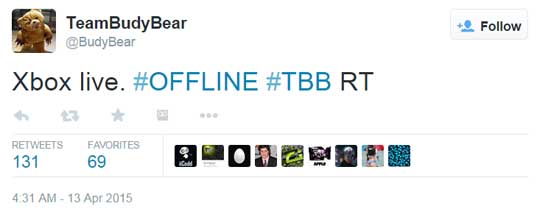 Team BudyBear claims credit for Xbox Live downtime