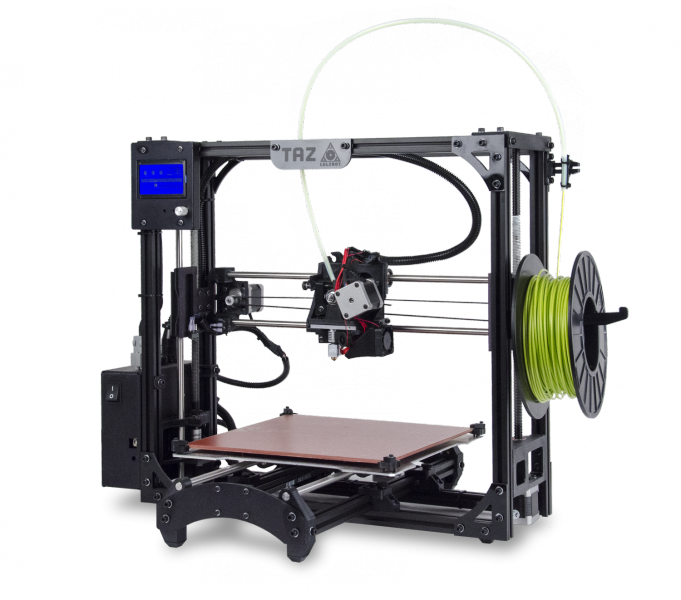 The LulzBot TAZ 5 3D Desktop Printer