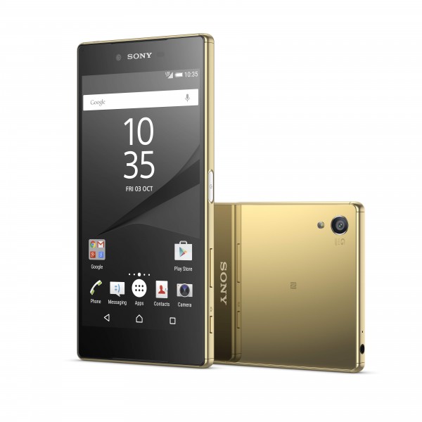 Sony Xperia Z5 Premium in gold