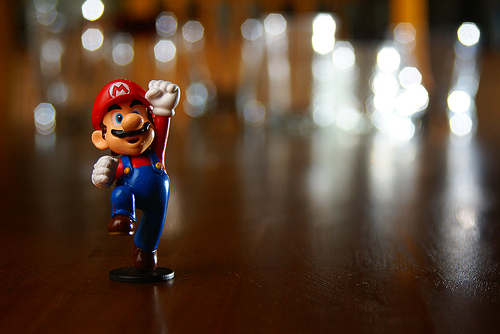 super mario jump photo