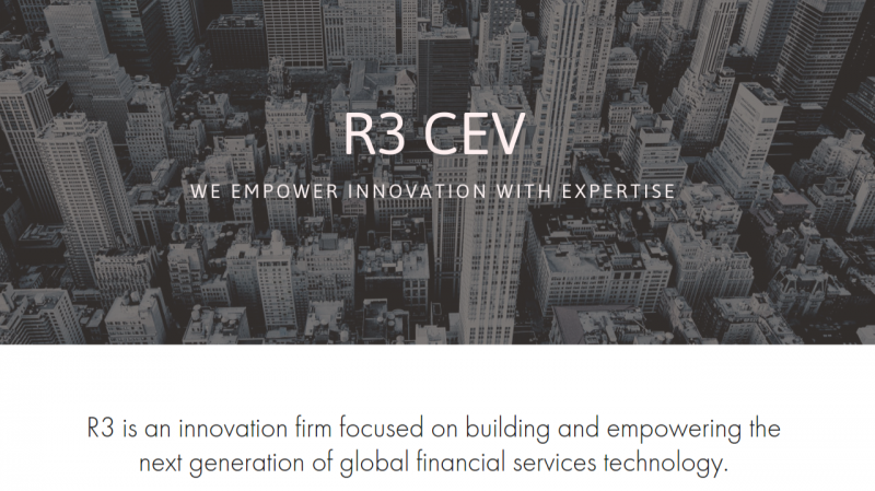 R3 represents the first initiative by multiple large financial systems to envision fintech solutions using blockchain-powered technology. 