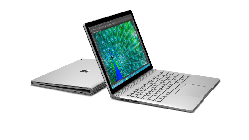 Surface Book via Microsoft