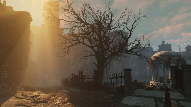 Fallout 4 volumetric lighting