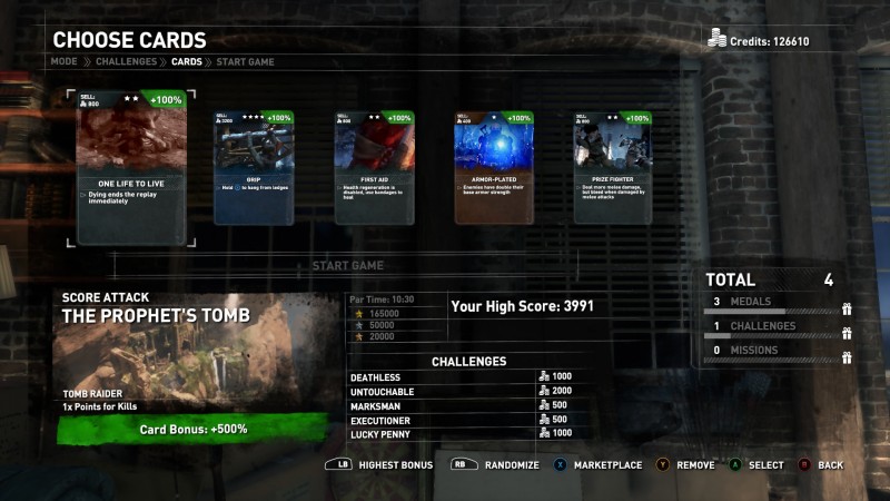 Tomb Raider Twitch cards