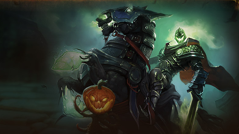 World of Warcraft brings out the Headless Horseman during Hallow's End. I want his horse (so bad).