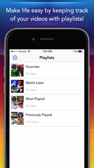 Vusic - playlists