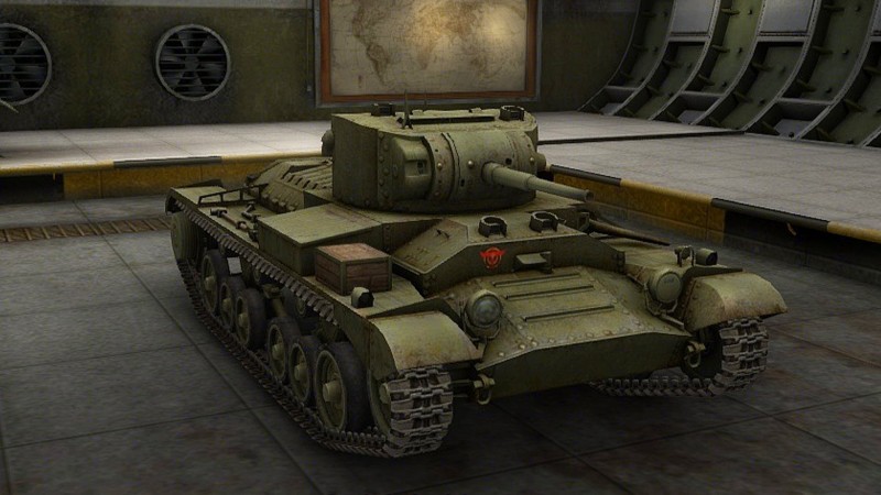 One of the many warmachines you can purchase in Wargaming's World of Tanks, the Valentine ll soviet tank. Now available for bitcoins. Image courtesy of Wargaming.