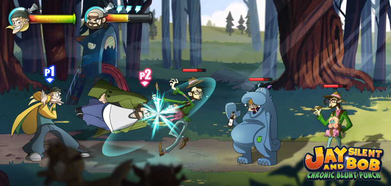 Jay and Silent Bob Chronic Blunt Punch gameplay