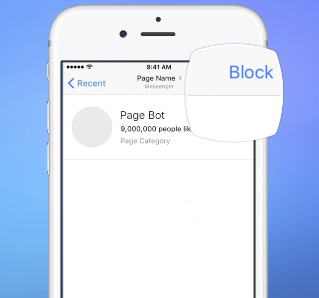 Facebook Messenger - Block sponsored messages