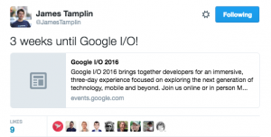 A recent tweet by the product manager of Google's Firebase.