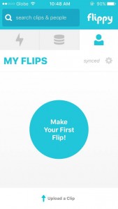 Flippy - My Flips tab