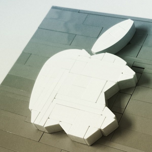 apple logo blocks developer