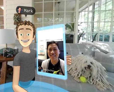 Mark Zuckerberg apresentou “app VR” para interagir com outras pessoas