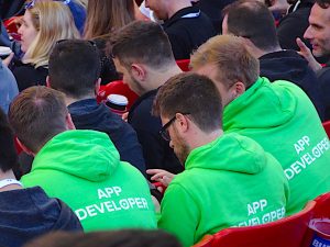 Developers at Google I/O