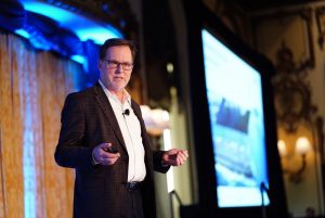 Matson' Weis: “There’s not a talk I can give where I’m nervous anymore.” Photo: Peter Weis on Twitter