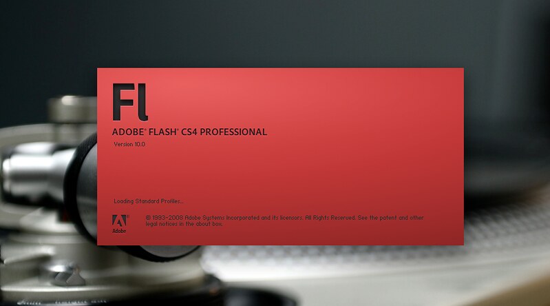 Adobe flash player cs4