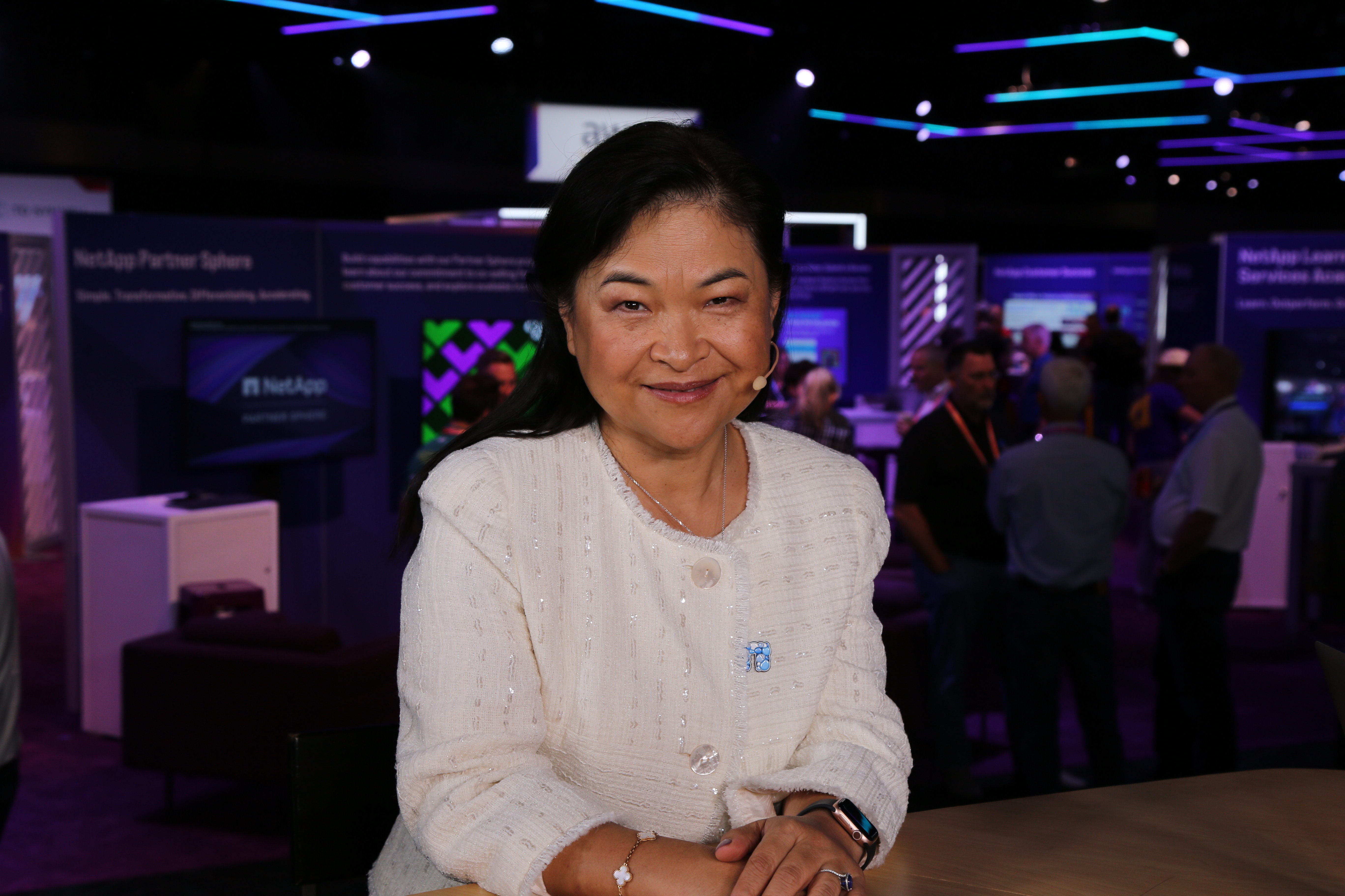 Haiyan Song, EVP of cloud operations at NetApp talks to theCUBE about hybrid cloud management at NetApp Insight 2024