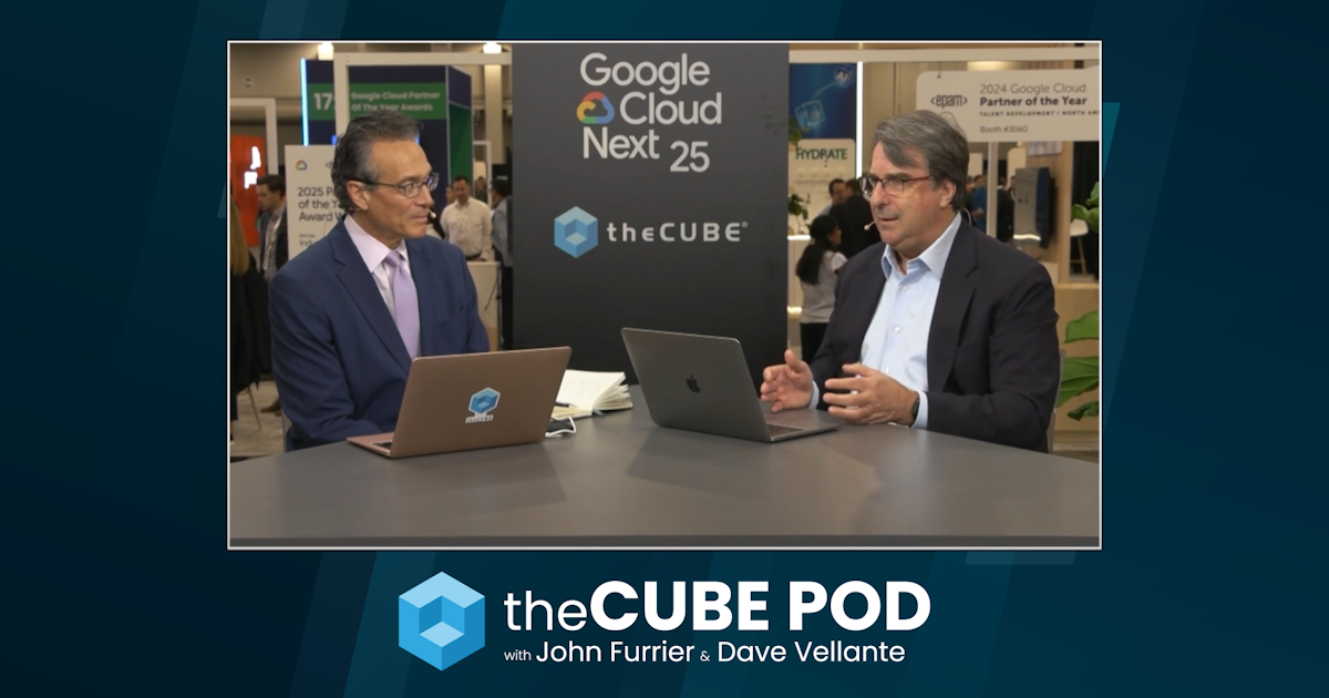 Dave Vellante and John Furrier, principal analyst at theCUBE Research, discuss AI infrastructure on theCUBE Pod.