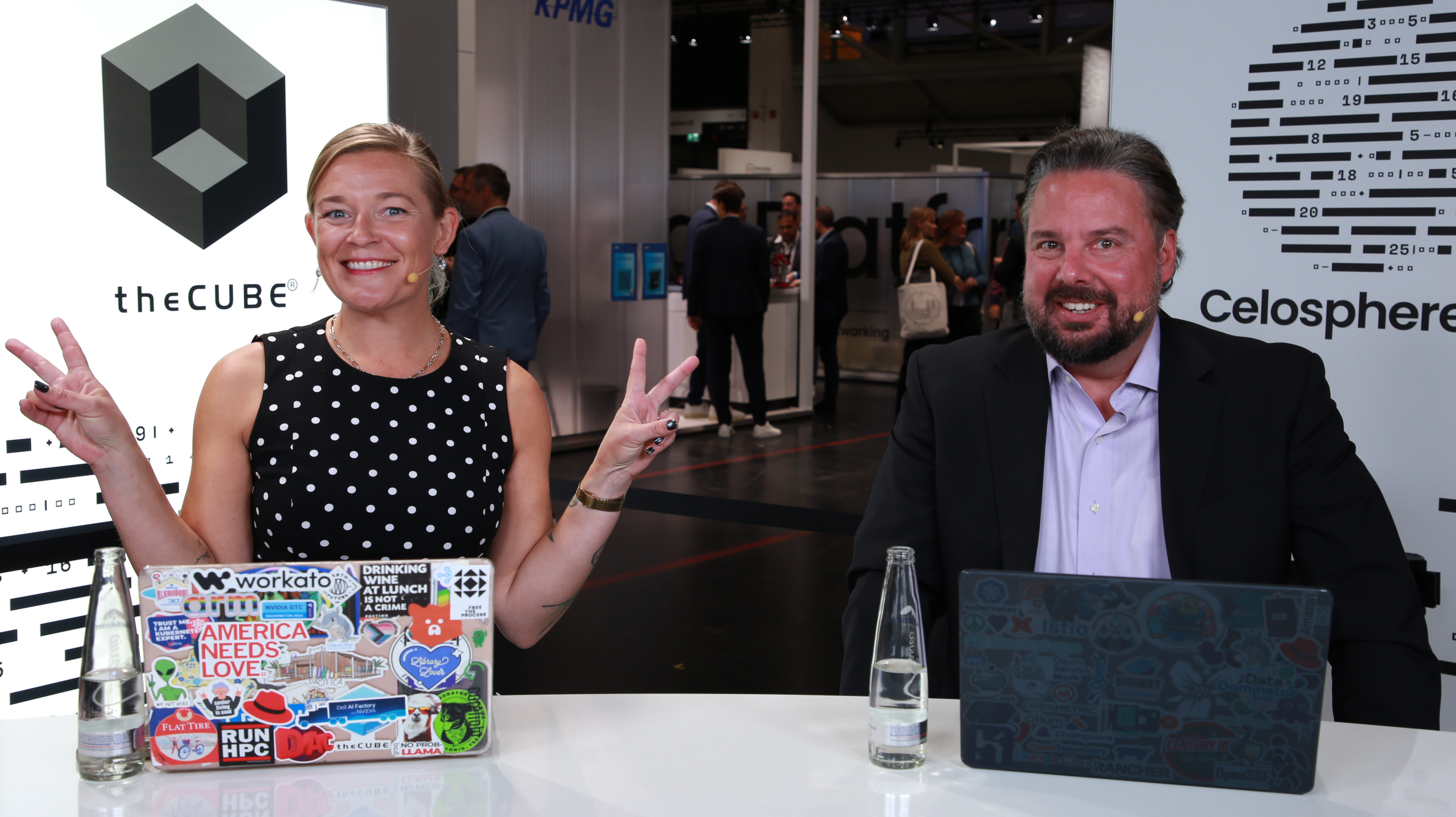 Rob Strechay and Savannah Peterson of theCUBE Research talk about process intelligence during Celosphere 25.